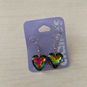 heart earrings